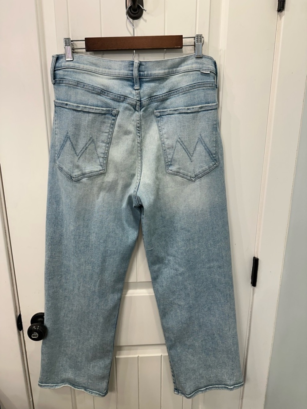 MOTHER The Rambler Ankle Breaking Out Jeans 34 - Picture 3 of 7